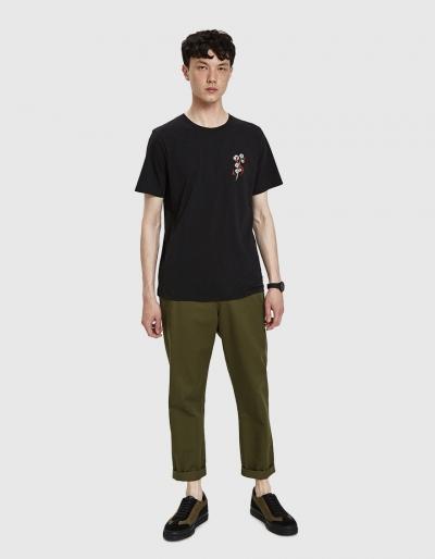 Saturdays Nyc Poppy S S/s Tee In Black