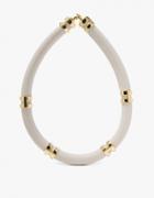 Lizzie Fortunato Double Take Necklace In Eggshell