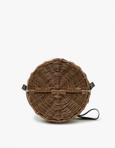Rachel Comey All Wicker Baan In Clove-black