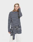 Jw Anderson Stripe Tie Front T-shirt