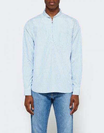 Our Legacy Shawl Zip Shirt Blue
