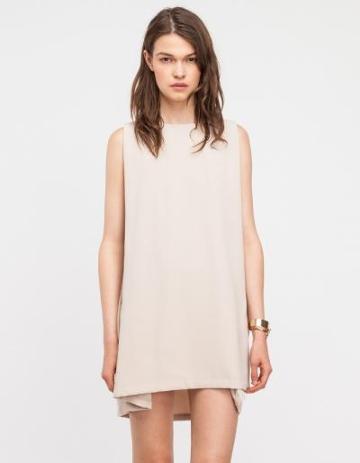 Kaarem Boatneck Open-back Dress