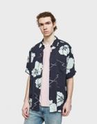 Levi's Made & Crafted Safari Shirt In Heron India Ink