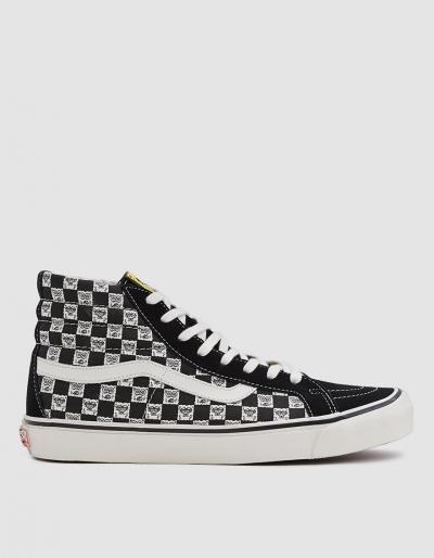 Vans Spongebob Og Sk8-hi Sneaker In Checkerboard