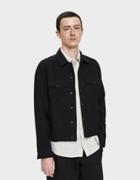 Wings+horns Washed Linen Trucker Jacket