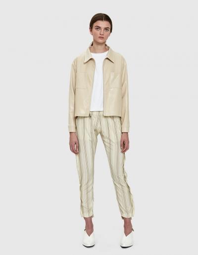 Collina Strada Mechanic Jacket In Snakeskin Denim
