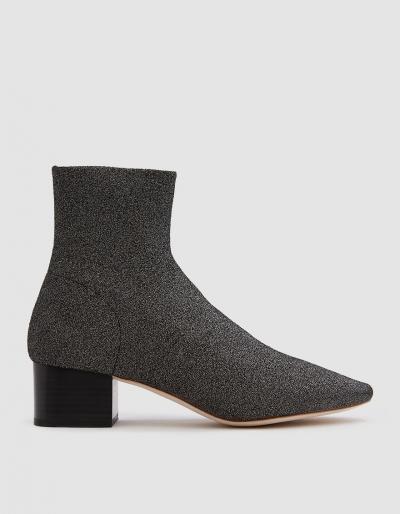 Loeffler Randall Carter Knit Boot In Black