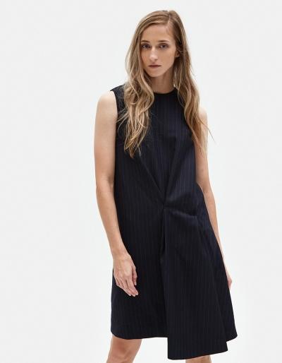 Acne Studios Danya Pinstripe Dress