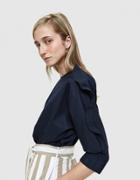 Fabiana Pigna Monserrat Blouse In Navy