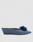 Trademark Castaigne With Marabou In Blue