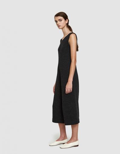 Lauren Manoogian Miter Jumpsuit In Dark Charcoal