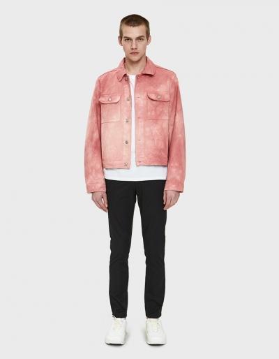 Our Legacy Mono Jacket In Pink Tie Dye