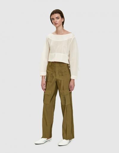 Mazarine Treillis Pants In Khaki