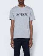 Wtaps Bracket Tee In Gray