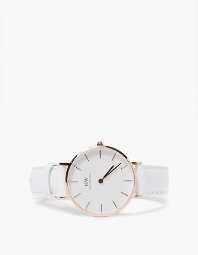 Daniel Wellington Classic Petite Bondi In 32mm Rose Gold/white