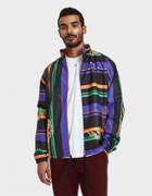 Adidas X Kolor Aop Jacket In Black