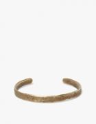 Cause And Effect Flat Brass Textured Cuff