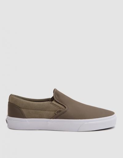 Vans Classic Slip On Sneaker In Dusky Green