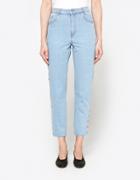 Farrow The Side Grommet Jean In Pale Blue