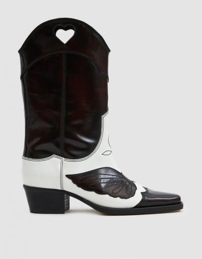 Ganni Marlyn Tall Cowboy Boot