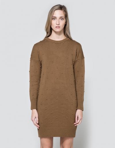 Callahan Nubby Crewneck Dress