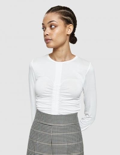 Which We Want Luna Top In Off White