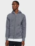 Reigning Champ Full Zip Hoodie Tiger Fleece In Grey