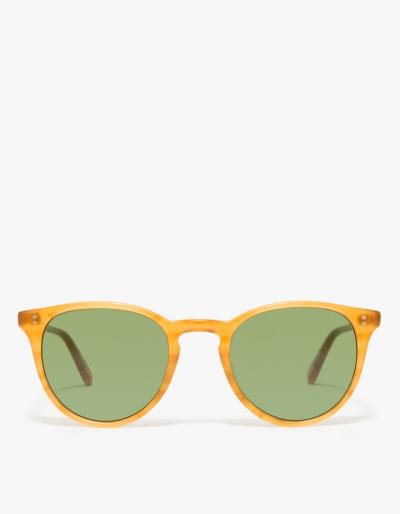 Garrett Leight Milwood 46 Butterscotch/green