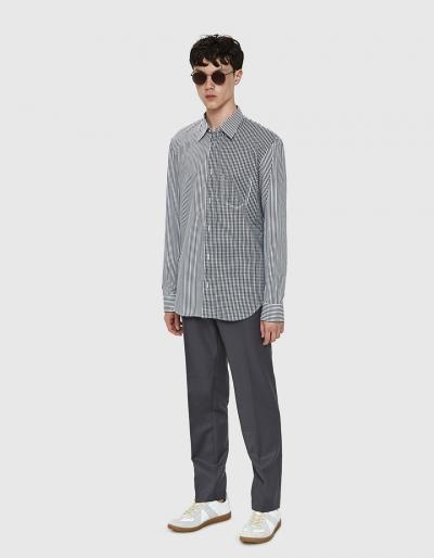Maison Margiela Button Down Shirt In Black