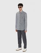 Maison Margiela Button Down Shirt In Black