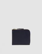 Comme Des Gar Ons Wallet Classic Leather Line Sa3100 Wallet In Navy