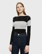 Baserange Yalu Long Sleeve Top In Ural Grey