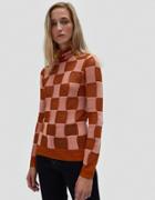 Marni Turtleneck Sweater In Dust Apricot