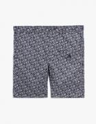 Engineered Garments Ghurka Short In Navy Paisley