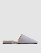 Acne Studios Tessey Eel Slide In Pale