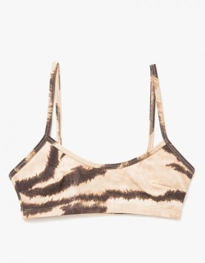 Baserange Spagetti Swimtop In Tiger