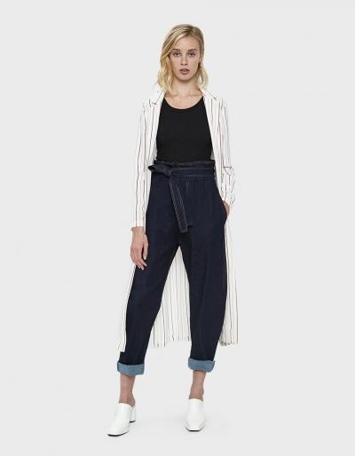 Stelen Blane Striped Tie Jacket