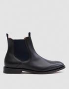 Hudson London Wynford Calf In Black
