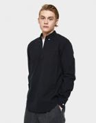 Beams Plus Half Zip Broad Check