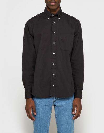 Gitman Brothers Vintage Overdye Oxford Bd In Charcoal