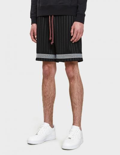 John Elliott Soccer Shorts In Black