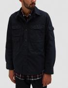 Engineered Garments Cpo Nyco Ripstop Shirt In Dark Navy