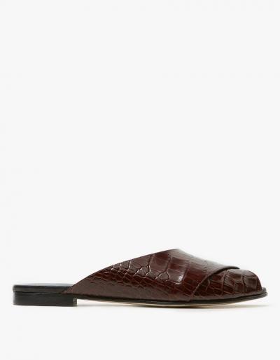 Trademark Pajama Sandal In Brown