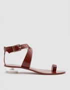 Tibi Hanson Crinkled Patent