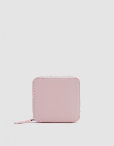 Baggu Square Wallet In Powder Pink