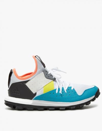 Adidas X Kolor Response Tr Kolor In White/solid Grey/green