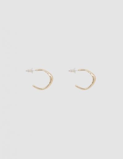 Faris Small Bronze Vero Earrings
