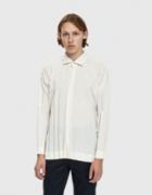 Issey Miyake Homme Pliss  Edge Button Up