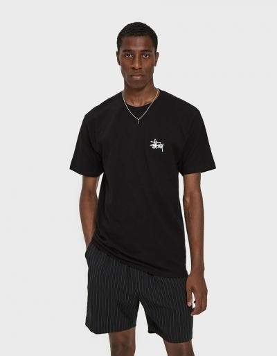 St Ssy Basic St Ssy Tee In Black