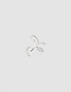 Annika Inez Silver Folded Curve Ring